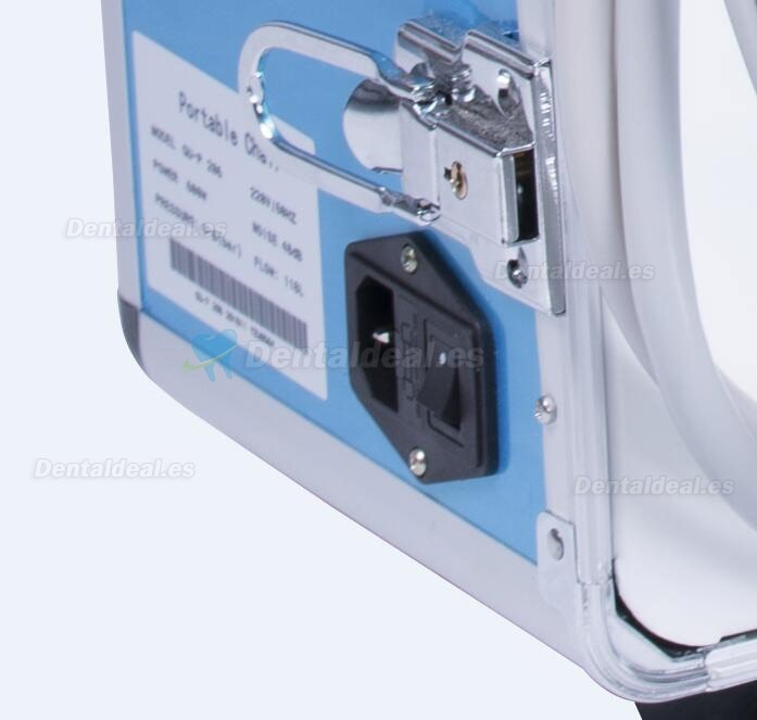 Greeloy® Led Fibra óptica Unidad Dental Portátil GU-P206 con Escalador y Lámparas de Polimerización
